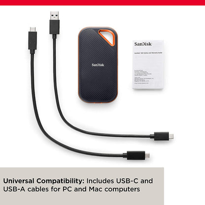 SanDisk 1TB Extreme PRO Portable SSD V2 (SDSSDE81-1T00-G25) Tristar Online