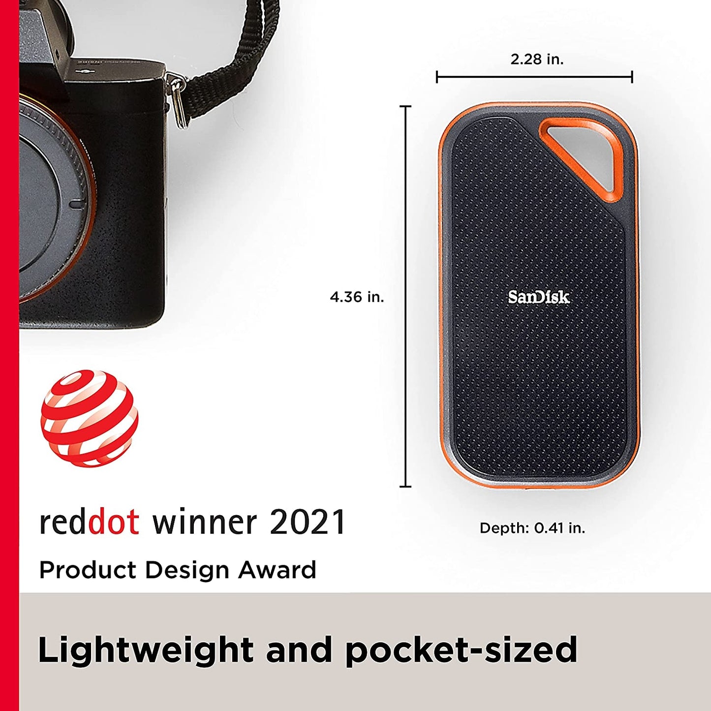 SanDisk 1TB Extreme PRO Portable SSD V2 (SDSSDE81-1T00-G25) Tristar Online
