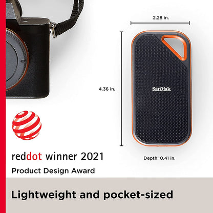 SanDisk 1TB Extreme PRO Portable SSD V2 (SDSSDE81-1T00-G25) Tristar Online