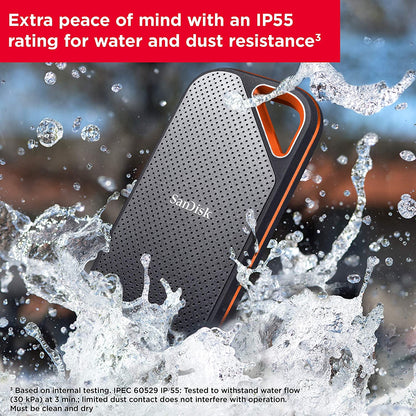 SanDisk 1TB Extreme PRO Portable SSD V2 (SDSSDE81-1T00-G25) Tristar Online