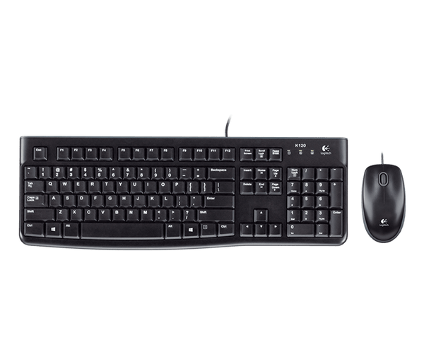 Logitech Desktop MK120 Keyboard and Mouse (920-002586) Tristar Online