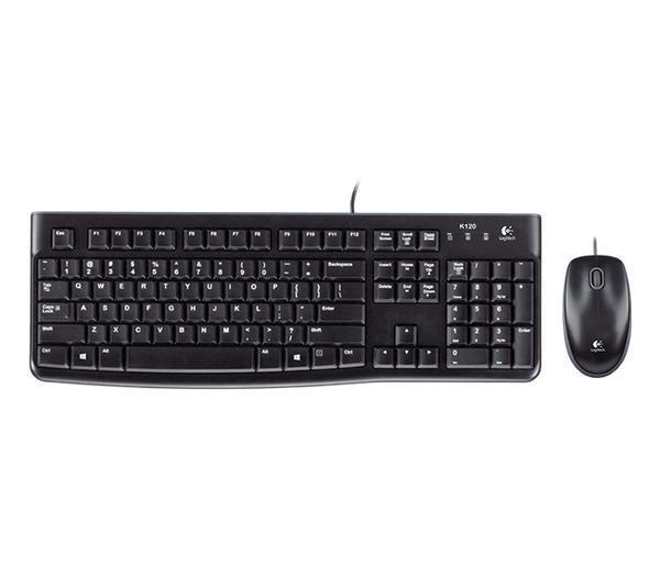 Logitech Desktop MK120 Keyboard and Mouse Tristar Online