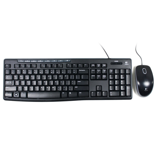 Logitech MK200 Media Keyboard Mouse (920-002693) Tristar Online