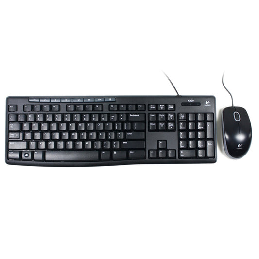 Logitech MK200 Media Keyboard Mouse (920-002693) Tristar Online