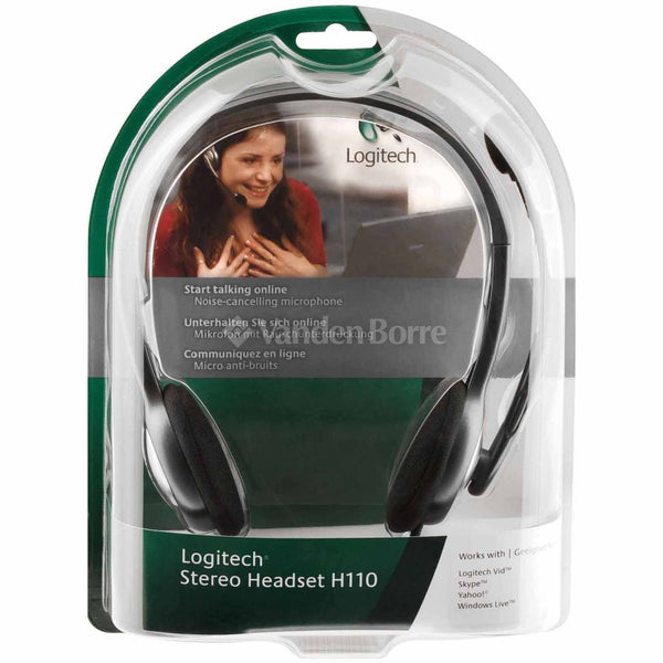 Logitech H110 Stereo Headset (981-000459) Tristar Online