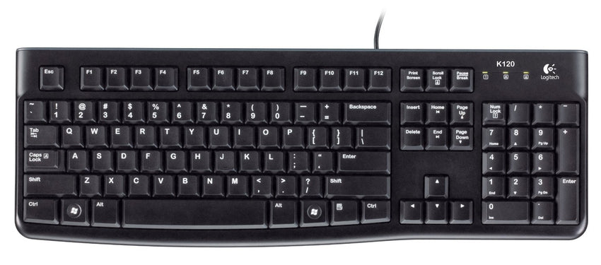 Logitech K120 USB Keyboard (920-002582) Tristar Online