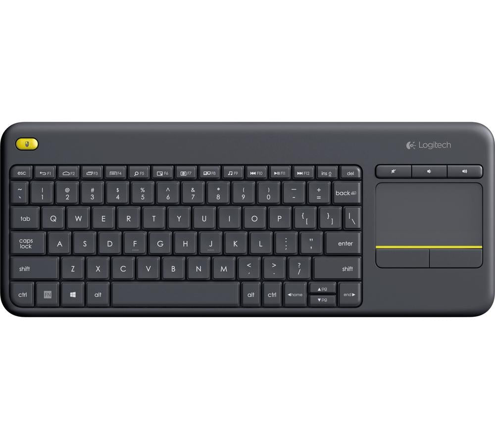 Logitech K400 PLUS Touch Wireless keyboard - Black (920-007165) Tristar Online