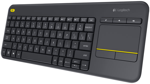 Logitech K400 PLUS Touch Wireless keyboard - Black (920-007165) Tristar Online