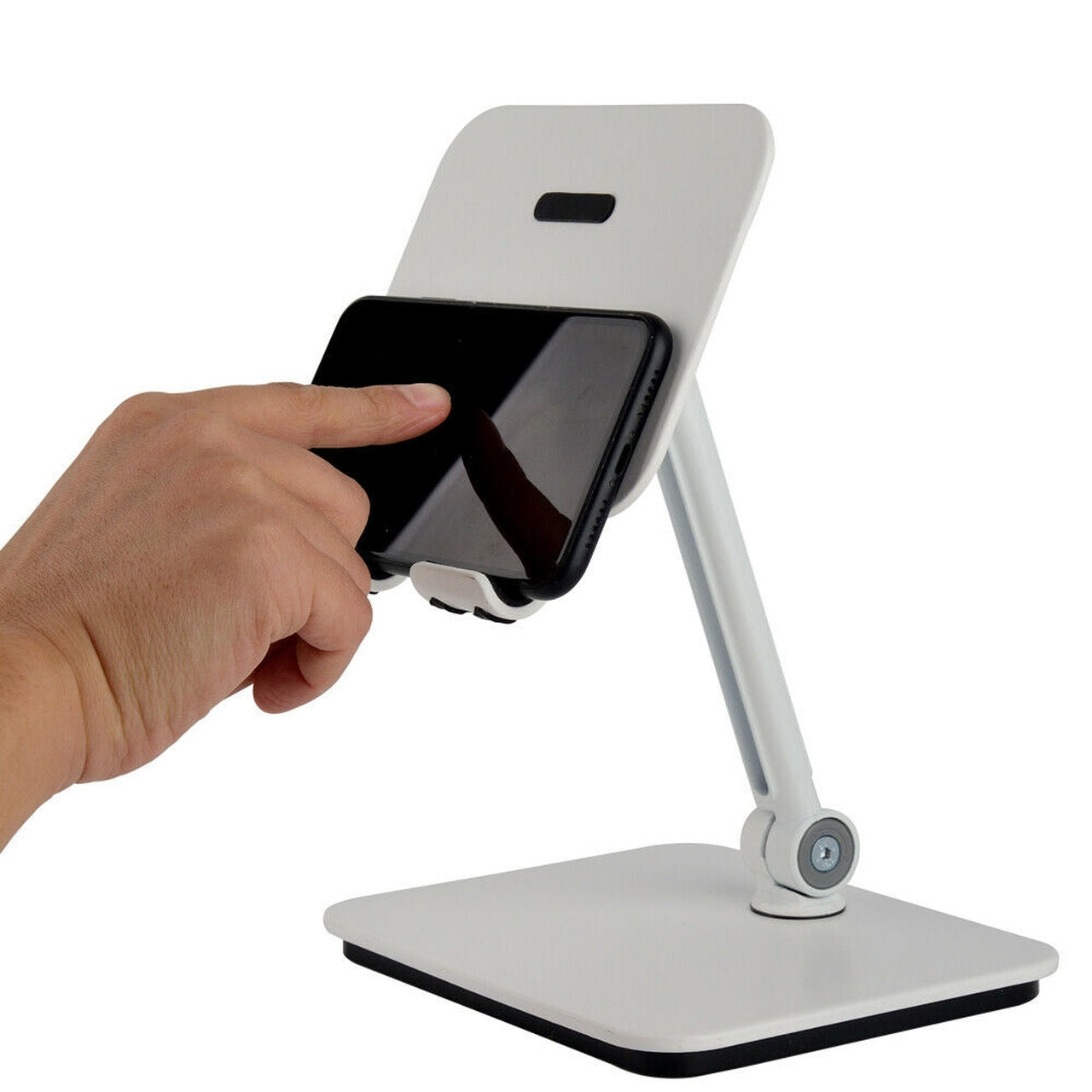 Full Motion 3 in 1 Smartphone Tablet and Notebook Holder White Tristar Online