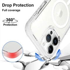 Ultimake Shockproof Transparent Magsafe Cover Case for iPhone 15 Pro Max (Transparent) Tristar Online