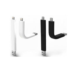 Flexible USB Data Sync Stand Mount Cable for iPhone 5/ 5S /6 BLACK ONLY Tristar Online