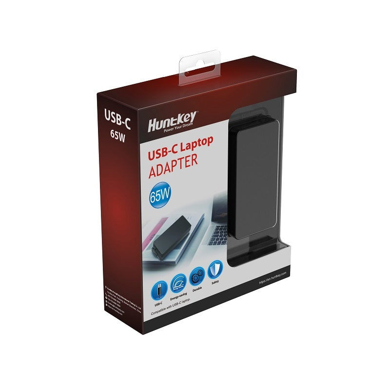 HUNTKEY USB -C 65W NOTEBOOK ADAPTER (HKA06520033-016) Tristar Online