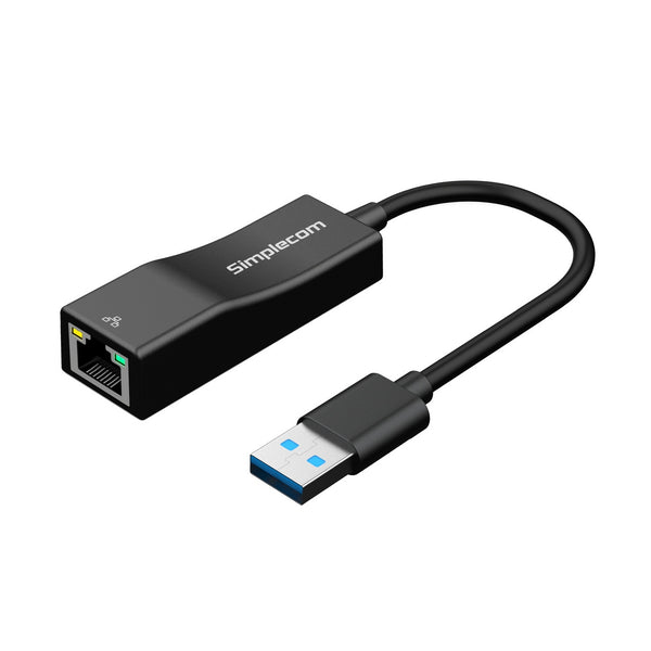 Simplecom NU302 SuperSpeed USB 3.0 to RJ45 Gigabit 1000Mbps Ethernet Network Adapter Tristar Online