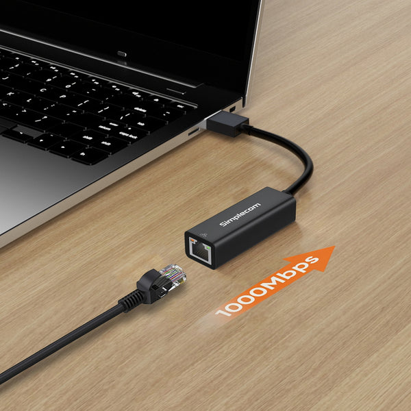 Simplecom NU304 SuperSpeed USB 3.0 to Gigabit Ethernet Network Adapter Tristar Online