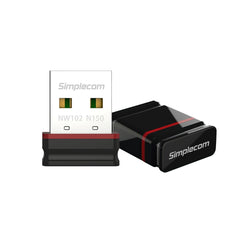 Simplecom NW102 N150 2.4GHz 802.11n Nano USB WiFi Wireless Adapter Tristar Online
