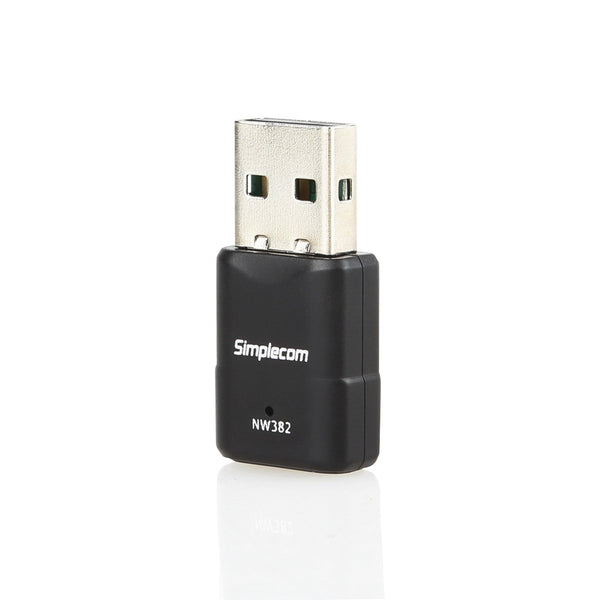 Simplecom NW382 Mini Wireless N USB WiFi Adapter 802.11n 300Mbps Tristar Online