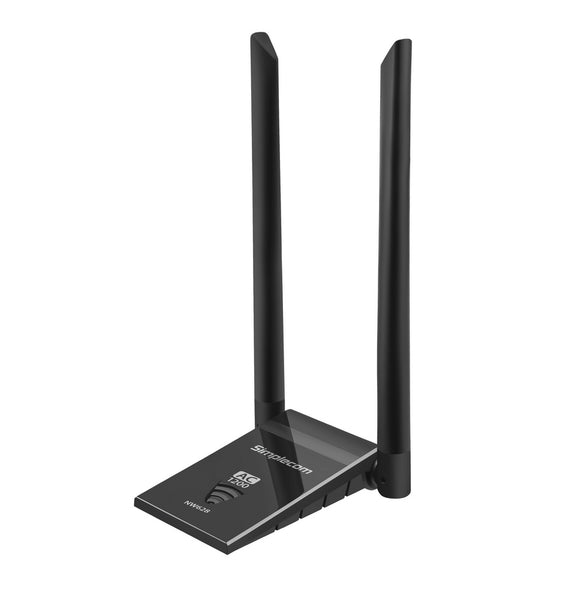 Simplecom NW628 AC1200 WiFi Dual Band USB3.0 Adapter with 2x 5dBi High Gain Antennas Tristar Online