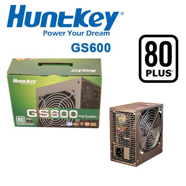 HUNTKEY GS600 POWER SUPPLY 600W 80 PLUS SILENT Tristar Online