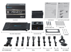Seasonic FOCUS SPX-750 750W Fully Modular PSU Tristar Online