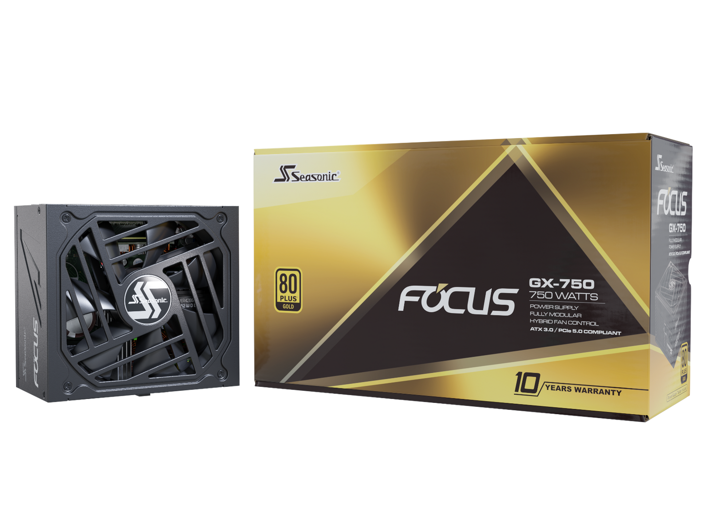 Seasonic FOCUS GX-750 ATX 3.0 750W Gold PSU (SSR-750FX3) Tristar Online