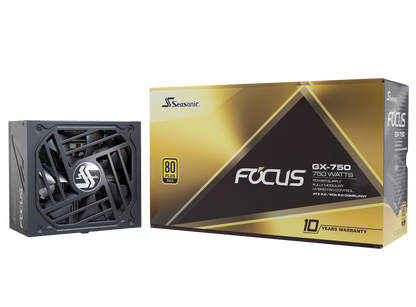 Seasonic FOCUS GX-750 ATX 3.0 750W Gold PSU (SSR-750FX3) Tristar Online