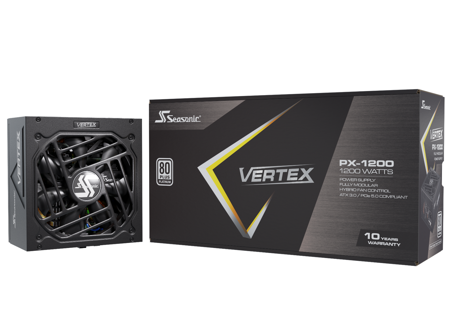 Seasonic VERTEX 1200W (PX-1200) Platinum Fully Modular PSU ATX 3.0 Tristar Online