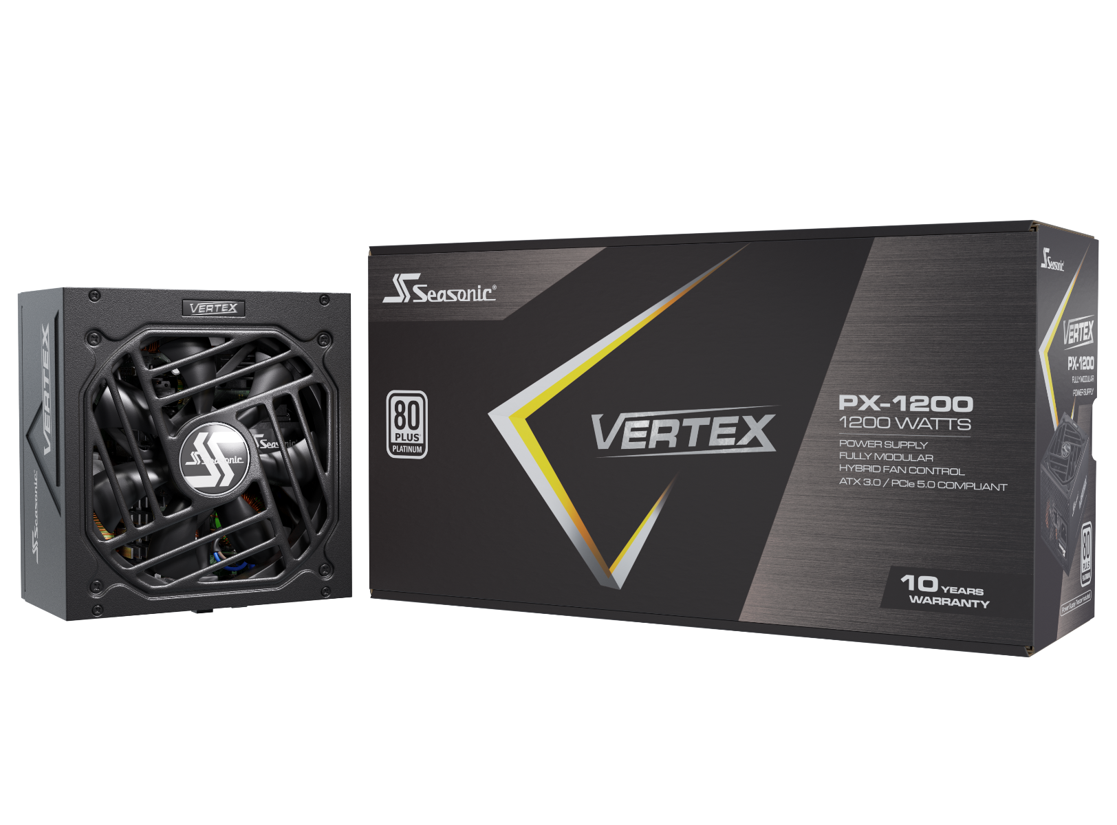Seasonic VERTEX 1200W (PX-1200) Platinum Fully Modular PSU ATX 3.0 Tristar Online