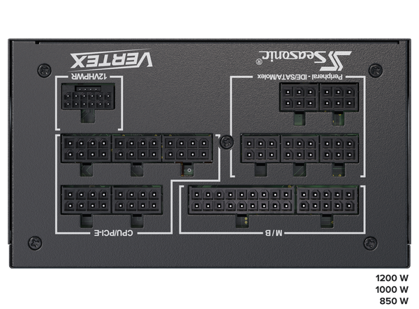 Seasonic VERTEX 1000W (GX-1000)  80 PLUS Gold Modular PSU Tristar Online