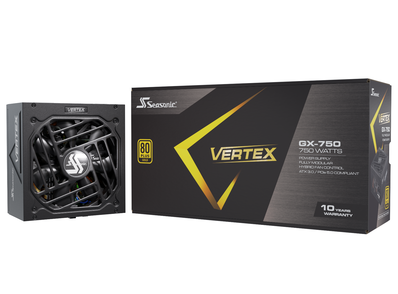 Seasonic VERTEX 750W (GX-750)  80 PLUS Gold Modular PSU ATX 3.0 Tristar Online