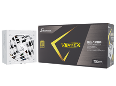 Seasonic VERTEX GX-1200 White 1200W ATX 3.0 Gold Modular PSU Tristar Online