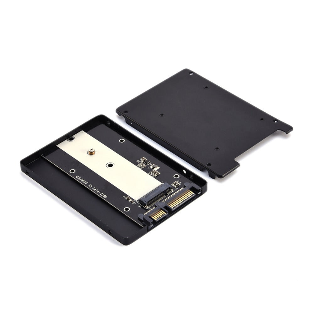 Simplecom SA102 NGFF M.2 (B Key) to 7mm 2.5" SATA Converter Enclosure Aluminium Tristar Online
