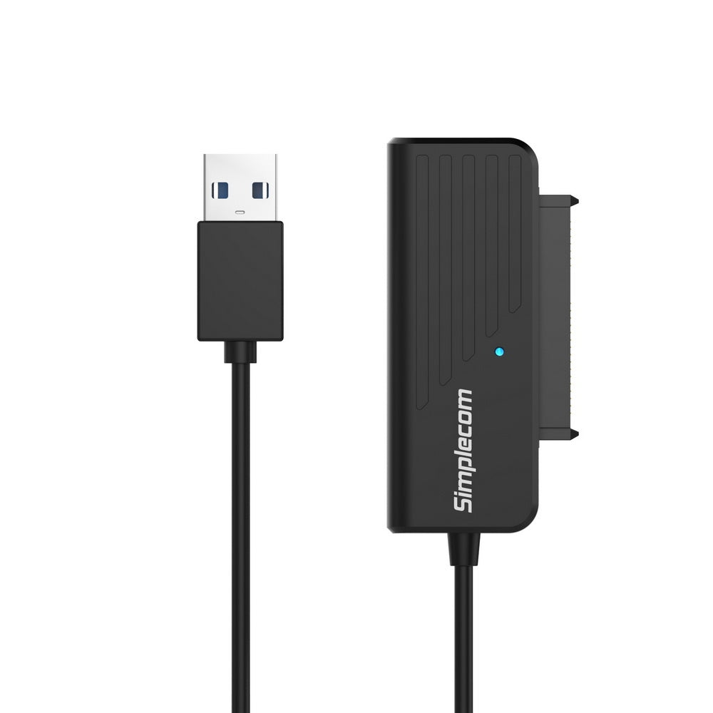 Simplecom SA205 Compact USB 3.0 to SATA Adapter Cable Converter for 2.5" SSD/HDD Tristar Online