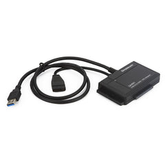 Simplecom SA491 3-IN-1 USB 3.0 TO 2.5", 3.5" & 5.25" SATA/IDE Adapter with Power Supply Tristar Online