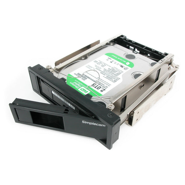 Simplecom SC314 Internal 5.25" Bay Mobile Rack 3.5" SATA HDD Backplane Enclosure Tristar Online