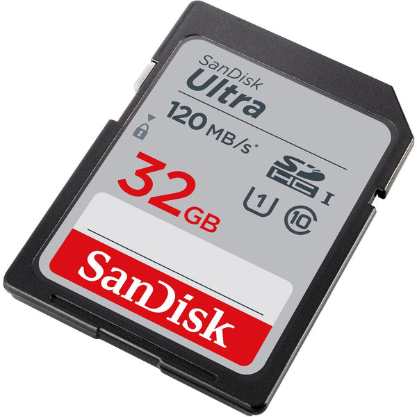 SANDISK SDSDUN4-032G-GN6IN  SDHC Ultra UHS-I Class 10 , U1, 120mb/s read &10mb/s write Tristar Online