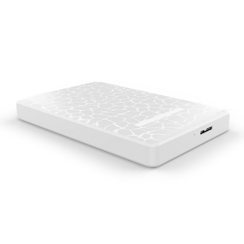 Simplecom SE101 Compact Tool-Free 2.5'' SATA to USB 3.0 HDD/SSD Enclosure White Tristar Online