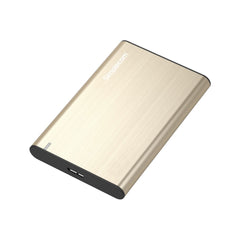Simplecom SE211 Aluminium Slim 2.5'' SATA to USB 3.0 HDD Enclosure Gold Tristar Online