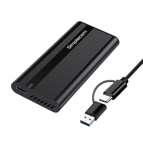 Simplecom SE505 NVMe M.2 SSD to USB-C Enclosure USB 3.2 Gen 2 10Gbps Tristar Online