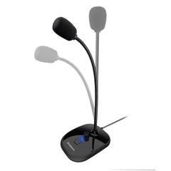 Simplecom UM360 Plug and Play USB Desktop Microphone with Headphone Jack Tristar Online