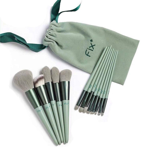 13 Pcs Makeup Brushes Sets Synthetic Foundation Blending Concealer Eye Shadow Tristar Online