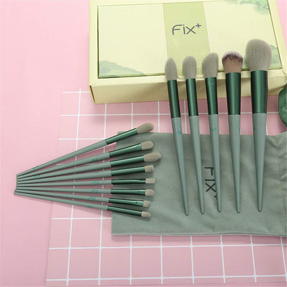 13 Pcs Makeup Brushes Sets Synthetic Foundation Blending Concealer Eye Shadow Tristar Online