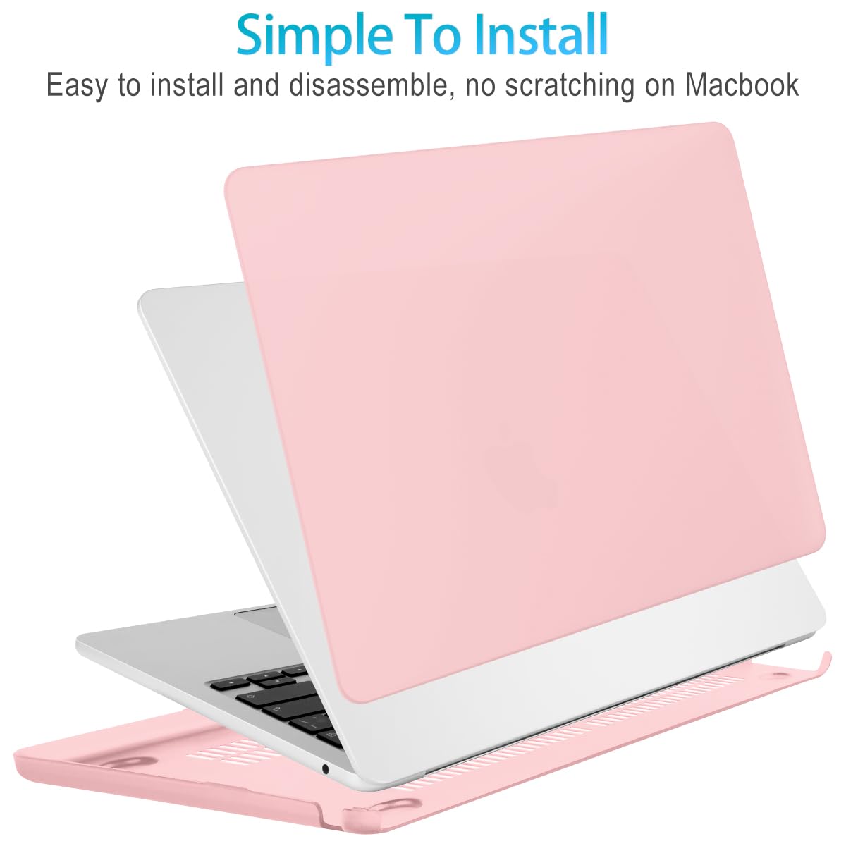 15 inch Air 2023 MacBook Air Matte Case  A2941 M2 Chip Hard Shell Case Keyboard Cover Sold Pink Tristar Online