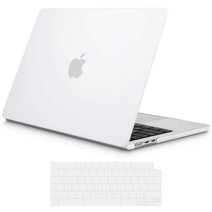 15 inch Air 2023 MacBook Air Matte Case  A2941 M2 Chip Hard Shell Case Keyboard Cover White Tristar Online