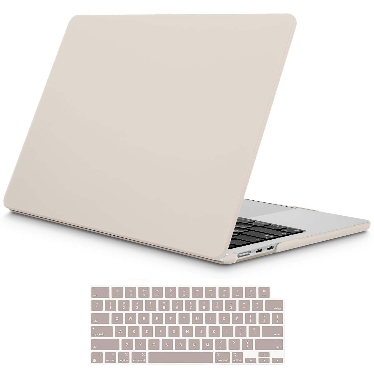 15 inch Air 2023 MacBook Air Matte Case  A2941 M2 Chip Hard Shell Case Keyboard Cover Grey Tristar Online