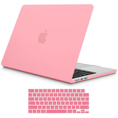 15 inch Air 2023 MacBook Air Matte Case  A2941 M2 Chip Hard Shell Case Keyboard Cover Pink Tristar Online