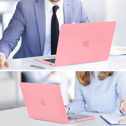 15 inch Air 2023 MacBook Air Matte Case  A2941 M2 Chip Hard Shell Case Keyboard Cover Pink Tristar Online
