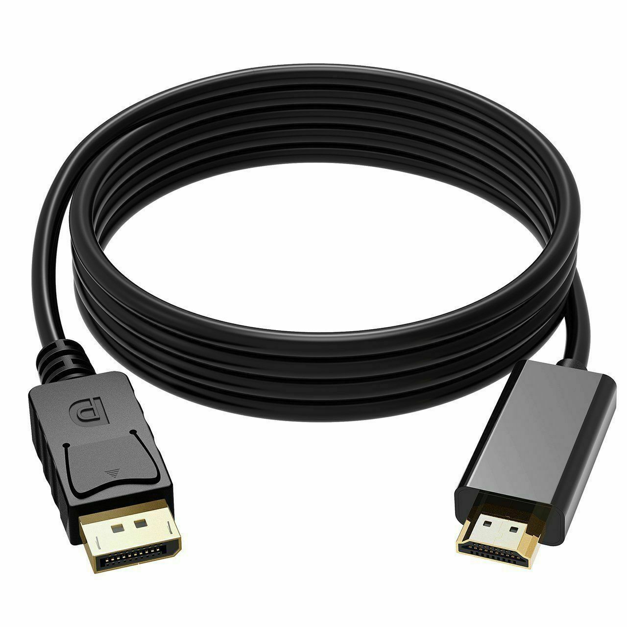 1.8m DisplayPort Display Port DP Gold to HDMI Male Video Audio Converter Cable Tristar Online