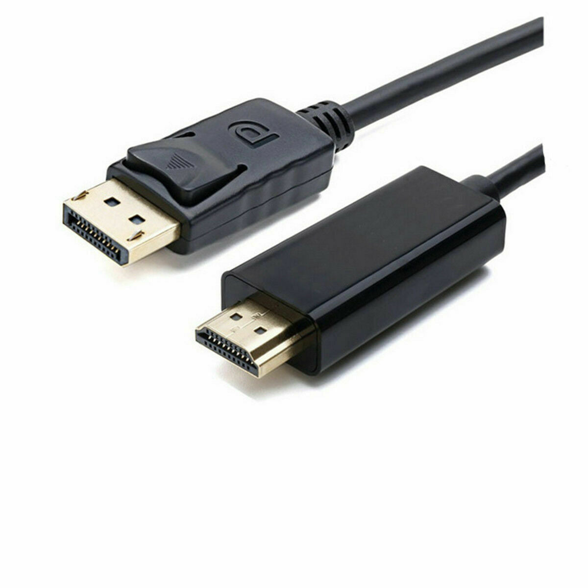 1.8m DisplayPort Display Port DP Gold to HDMI Male Video Audio Converter Cable Tristar Online