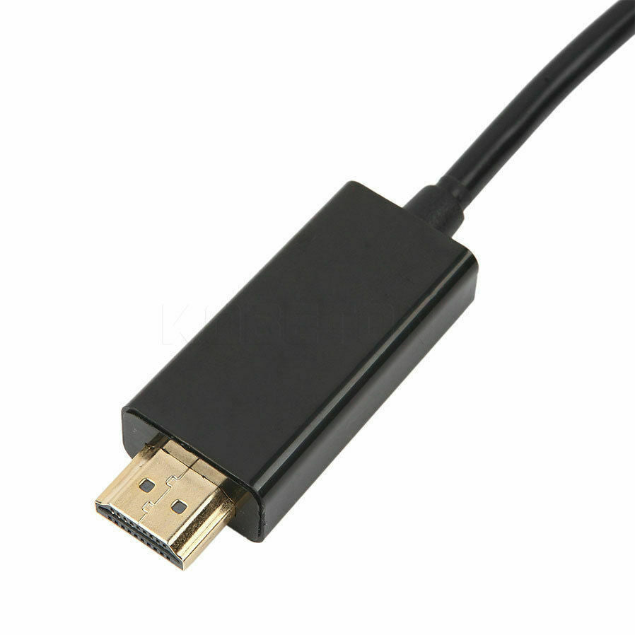 1.8m DisplayPort Display Port DP Gold to HDMI Male Video Audio Converter Cable Tristar Online