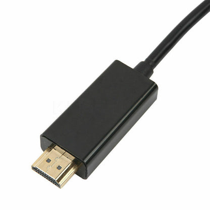1.8m DisplayPort Display Port DP Gold to HDMI Male Video Audio Converter Cable Tristar Online